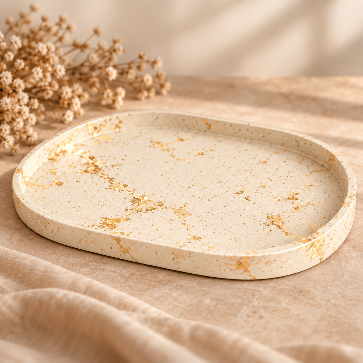 Milla Oval Deco Tray
